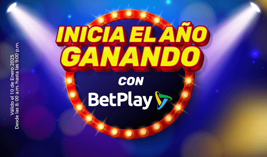 INICIA EL AÑO GANANDO CON BETPLAY